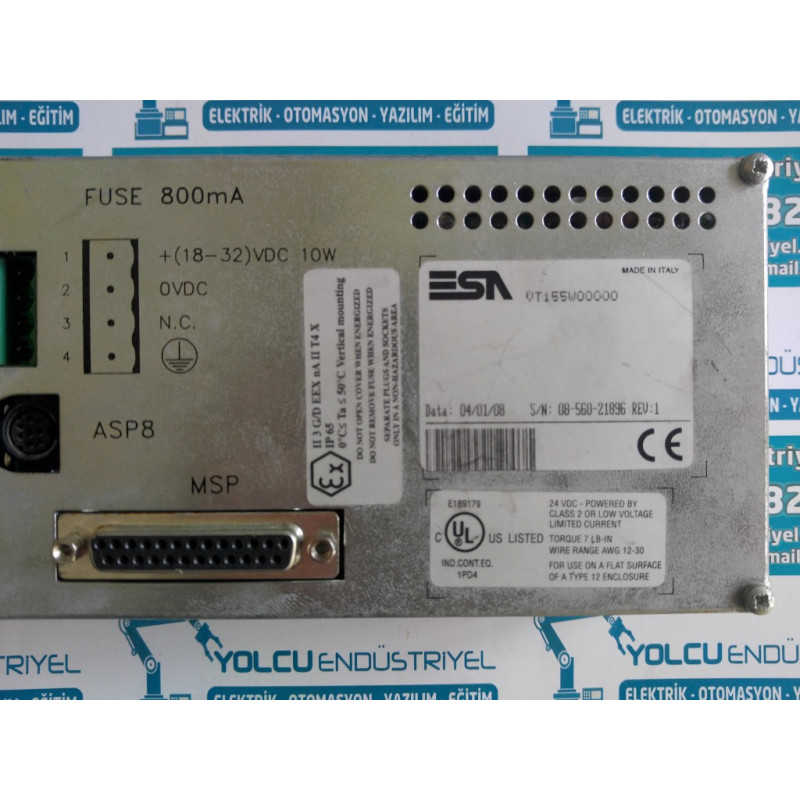Kit Écran Tactile + Film De Protection Pour ESA VT155W / VT155W00000 – Neuf
